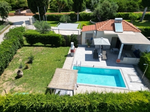 Deluxe Suite with private pool at Cypress Garden Villas in Svoronata ideal for couples.